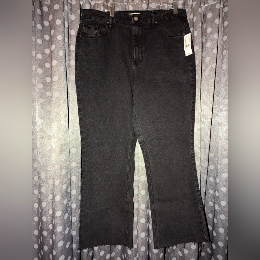 Pacsun High- Rise Cropped Bootcut Jeans 31